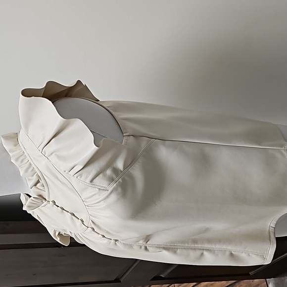MELISSA NEPTON cream SAFIR LEATHER TOP - Picture 3 of 5